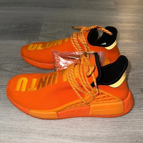 adidas | Shoes | Adidas Pharrell X Nmd Human Race Orange | Poshmark